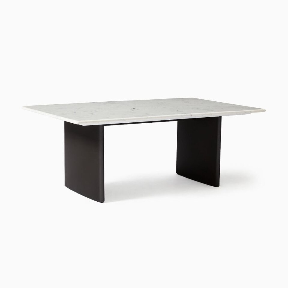 Anton Marble Coffee Table (112 cm) West Elm Australia